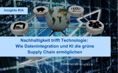 Nachhaltigkeit trifft Technologie: Wie Datenintegration und KI die grüne Supply Chain ermöglichen